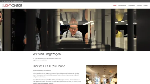Website Screenshot: Das Lichtkontor - das-lichtkontor-lichtplanung | Licht Erleben! - Date: 2023-06-16 10:11:42