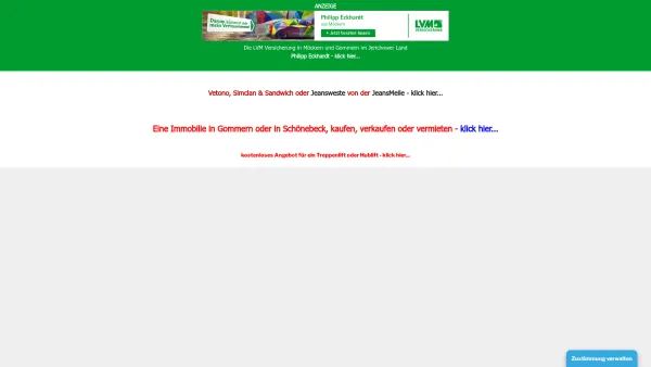 Website Screenshot: Rattanmöbel & Wintergarten - Ihr Immobilienmakler in Gommern Schönebeck - Date: 2023-06-16 10:11:42