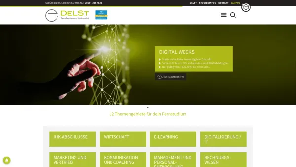 Website Screenshot: DeLSt GmbH Deutsches eLearning Studieninstitut - DeLSt - Deutsches eLearning Studieninstitut - Date: 2023-06-20 10:41:56