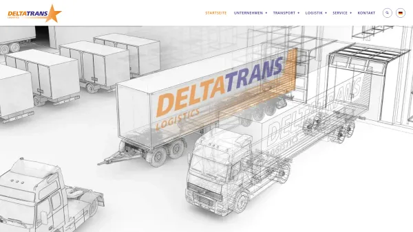 Website Screenshot: Deltatrans Demirtas GbR - Deltatrans Logistics – Kassel | LKW-, Landtransport, Spedition - Date: 2023-06-16 10:11:42