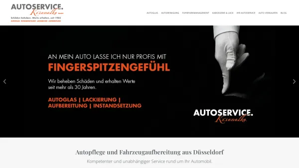 Website Screenshot: DIE GARAGE Car Service Pool -  Sie haben  Wichtigeres zu tun! Wir kümmern uns um Ihr Auto! - Autopflege & Fahrzeugaufbereitung Düsseldorf | Krienelke - Date: 2023-06-16 10:11:49