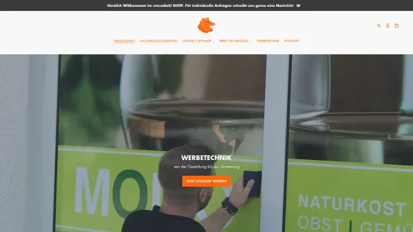 Website Screenshot: DiehlDesign Werbetechnik - ? crocodiehl Werbung ? - Date: 2023-06-16 10:11:49
