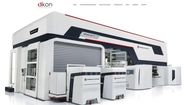 Website Screenshot: dkon GmbH Metallbearbeitung mit System! - dkon | dkon systeme GmbH - Date: 2023-06-16 10:11:49