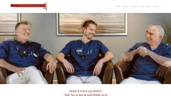 Website Screenshot: Dr. Peter Hansen & Partner Praxis für Zahnheilkunde - Zahnheilkunde - Zahnarzt Dr. Peter Hansen und Partner - Date: 2023-06-16 10:11:52