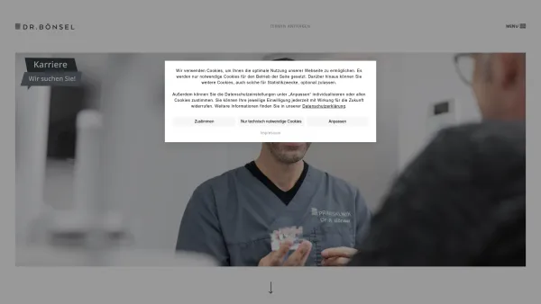 Website Screenshot: Praxisklinik Dr. Bönsel Oralchirurgie | Implantologie - Zahnimplantate Kassel, Dr. Dr. Rouven Bönsel M.Sc. - Date: 2023-06-16 10:11:52