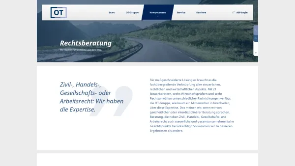 Website Screenshot: Endlich · Brauch · Hess -  Rechtsanwälte ·  Wirtschaftsprüfer · Steuerberater - Rechtsberatung - OT-Gruppe - Steuerberater, Wirtschaftsprüfer, Rechtsanwälte - Date: 2023-06-16 10:11:55