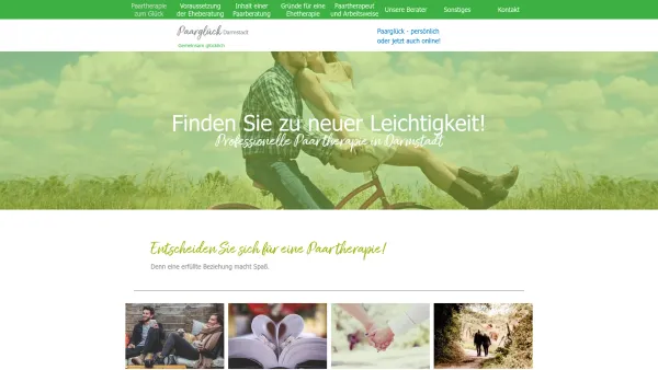 Website Screenshot: Paarglück Eheberatung und Paartherapie - Paartherapie Darmstadt - Für Ihr gemeinsames Paarglück - Date: 2023-06-20 10:41:56