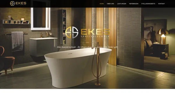 Website Screenshot: Ekes Sanitärtechnik - Home - EKES Sanitärtechnik Heilbronn - Date: 2023-06-16 10:11:58