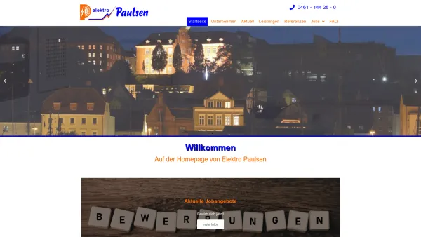 Website Screenshot: Elektro Paulsen - Elektro Paulsen - Date: 2023-06-16 10:11:58