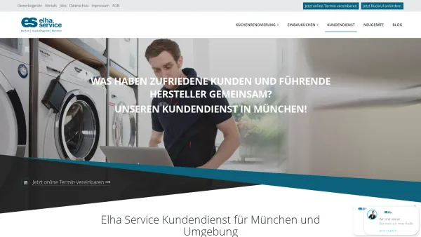 Website Screenshot: Elha Service Kundendienst - Kundendienst für München und Umgebung ✅ | Elha Service Kundendienst - Date: 2023-06-20 10:41:57