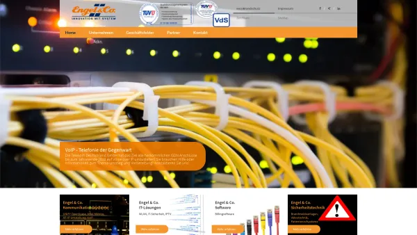 Website Screenshot: Engel & Co. GmbH Gera - Ihr Systemhaus für komplexe IT-Lösungen - Date: 2023-06-16 10:12:01