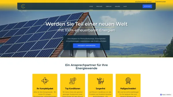 Website Screenshot: Energiespeicher-Online GmbH - Energiespeicher Online - Der Ansprechpartner für Ihre Energiewende - Date: 2023-06-20 10:41:57