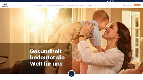 Website Screenshot: Engelhard Arzneimittel GmbH & Co.KG -  Ihr Partner für die Gesundheit - www.engelhard.de - Date: 2023-06-16 10:12:01