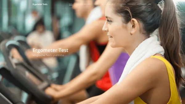 Website Screenshot: Ergometers Tests  Heimtrainer & Ergometer im Vergleich - Ergometer Test & Vergleich 2023 - Ergometer-tests.de - Date: 2023-06-20 10:41:59