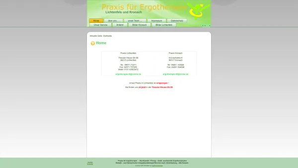Website Screenshot: Kohler-Buntkowski Gemeinschaftspraxis für Ergotherapie - Home - Date: 2023-06-16 10:12:02