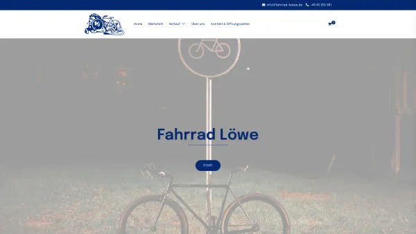 Website Screenshot: Fahrrad Löwe - Fahrrad Löwe – Fahrradfachgeschäft – Von 1911 bis Heute – Ihr zuverlässiger Partner rund ums Rad. - Date: 2023-06-16 10:12:08