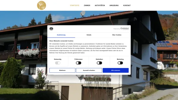 Website Screenshot: Fewo Löwenzahn - Ihre Ferienwohnung in Oberstaufen im Allgäu - Ferienwohnung Löwenzahn - Date: 2023-06-20 10:41:59
