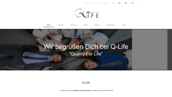 Website Screenshot: Fit und Clean -  Geldverdienen mit Garantie! - Q-Life – Quality Life For Everybody - Date: 2023-06-16 10:12:11