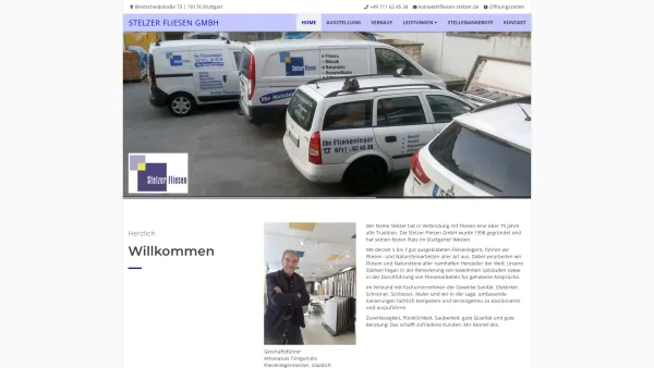 Website Screenshot: Stelzer Fliesen GmbH - Fliesen Stelzer GmbH - Home - Date: 2023-06-16 10:12:12