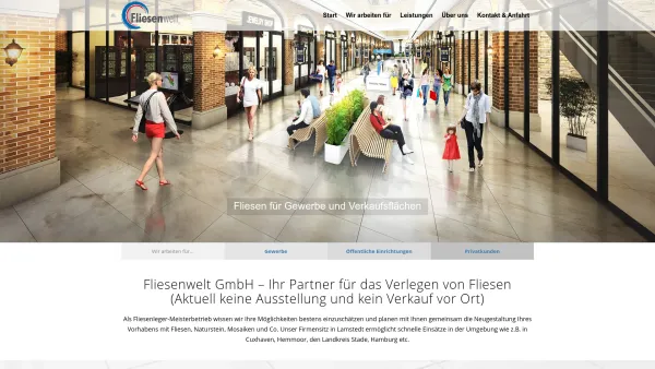 Website Screenshot: BADTRÄUME -  Fliesenwelt Bremervörde GmbH - Fliesenwelt GmbH – Fliesenberatung · Fliesenverkauf · Fliesenverlegung - Date: 2023-06-16 10:12:15