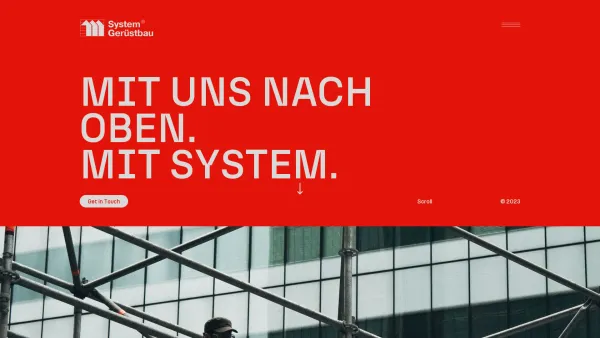 Website Screenshot: Gerüstbau Florian wenn Schönes entsteht! - System Gerüstbau GmbH – Eine weitere WordPress-Website - Date: 2023-06-16 10:12:15