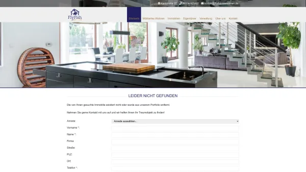 Website Screenshot: Fly Fish - Immobilien -  Ihr Spezialist   für Miet- und Kauf-Immobilien - Immobilienmakler in Heusenstamm | FlyFish-Immobilien GmbH - Date: 2023-06-16 10:12:15