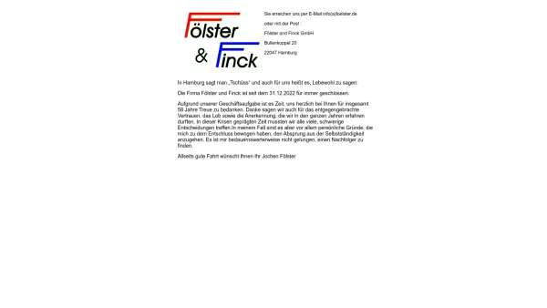 Website Screenshot: Fölster & Finck GmbH Mitsubishi in Wandsbek - Date: 2023-06-16 10:12:15