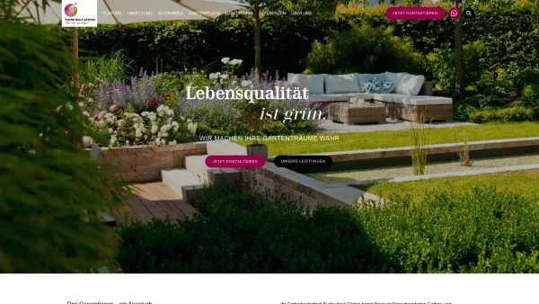 Website Screenshot: Fuchs baut Gärten GmbH - Fuchs baut Gärten GmbH - Date: 2023-06-20 10:42:00