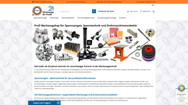 Website Screenshot: Werkzeug Shop FWT Feinwerktechnik GmbH - Werkzeugshop FWT GmbH - Präzisionswerkzeuge | Messzeuge - Date: 2023-06-20 10:42:00