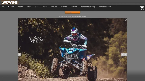 Website Screenshot: Motocross Bekleidung für Motorschlitten - FXR Shop - Motocross Motorschlitten Bekleidung - Date: 2023-06-16 10:12:18