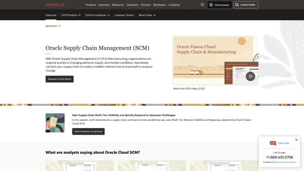 Website Screenshot: G-Log GmbH -  Transportmanagementsoftware - Keeping goods in motion - Supply Chain Management (SCM) | Oracle - Date: 2023-06-16 10:12:18