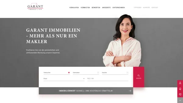 Website Screenshot: Garant Immobilien AG Büro Stuttgart - Ihr Immobilienmakler & Verkaufsexperte » GARANT Immobilien - Date: 2023-06-16 10:12:21