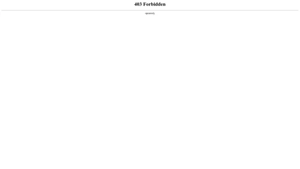 Website Screenshot: Gasthaus Bergfriede - 403 Forbidden - Date: 2023-06-16 10:12:21