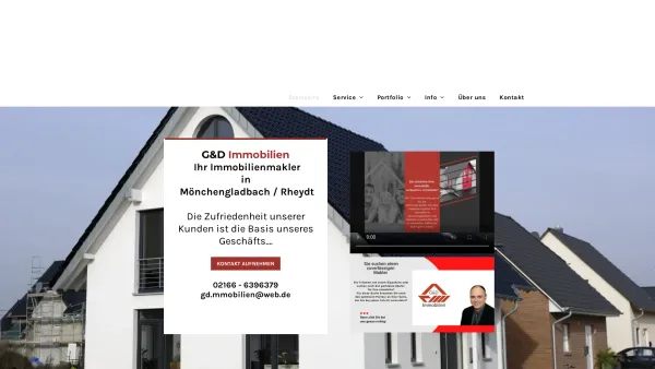 Website Screenshot: G&D Immobilien - G&D Immobilien - Ihr Immobilienmakler Mönchengladbach - Date: 2023-06-20 10:42:02