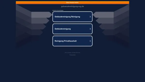 Website Screenshot: A-Z Reinigungsservice Stuttgarter Reinigungs- Gesellschaft W. Zschiesche GmbH & Co. - gebaeudereinigung-srg.de - Date: 2023-06-16 10:12:21