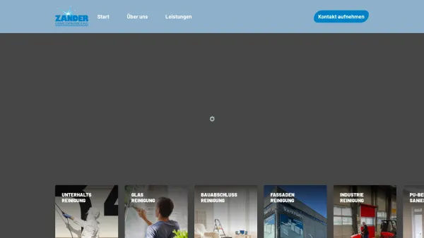 Website Screenshot: Gebäudereinigung Zander GmbH - Start › Gebäudereinigung Zander - Date: 2023-06-16 10:12:21