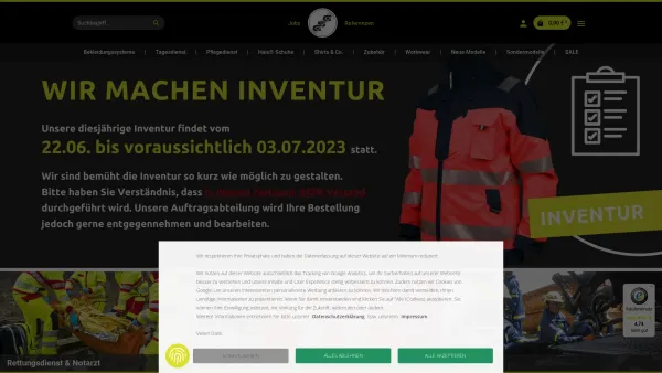 Website Screenshot: Geilenkothen GmbH - Ihr Spezialist für Schutzkleidung & PSA | GSG Schutzkleidung - Date: 2023-06-16 10:12:21