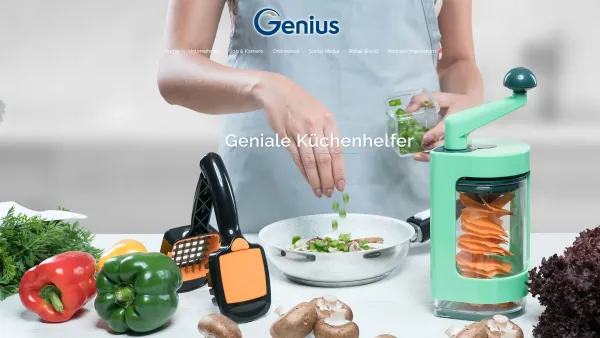 Website Screenshot: Genius GmbH -  People with experience - Genius GmbH • Anbieter von Küchen-, Haushalts- und Lifestyle-Produkten - Date: 2023-06-16 10:12:21