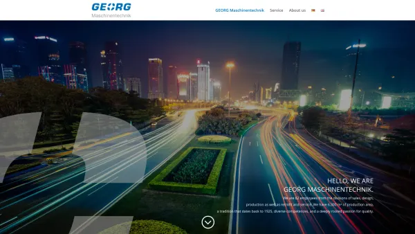 Website Screenshot: Georg Maschinentechnik - GEORG Maschinentechnik | Maschinenbauunternehmen seit 1925 - Date: 2023-06-16 10:12:21