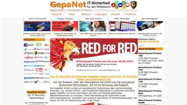 Website Screenshot: Gepanet e. K. IT nach Maß - Systemhaus Gepanet GmbH, IT-Dienstleister Consulting Netzwerk Firewall Wireless Virtualisierung Richtfunk am Bodensee - Date: 2023-06-16 10:12:21