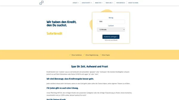 Website Screenshot: Giromatch GmbH - GIROMATCH.com - Deine Kreditplattform | GIROMATCH - Date: 2023-06-16 10:12:24