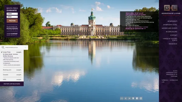 Website Screenshot: GOODMANS LIVING GmbH Boardinghouse in Berlin - Apartmenthaus GOODMANS´S LIVING in Berlin Charlottenburg - Date: 2023-06-16 10:12:26