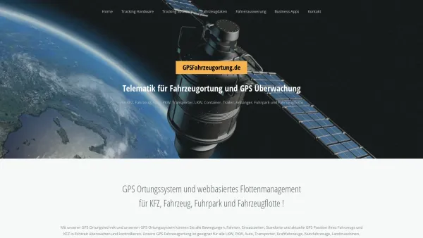 Website Screenshot: GPSFahrzeugortung M4Telematics Group - GPS Fahrzeugortung für KFZ, Fahrzeug und Fuhrpark - Date: 2023-06-16 10:12:26