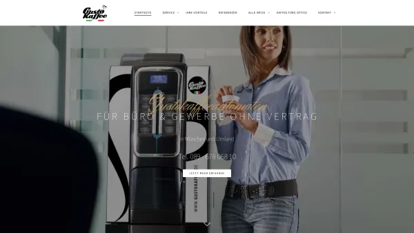 Website Screenshot: Gusto Kaffeeautomaten Service - Gustokaffeeautomaten - Date: 2023-06-20 10:37:44