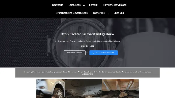 Website Screenshot: Kfz Sachverständigenbüro H&Engine - Kfz Gutachter in Hannover und Umgebung | Neutraler Sachverständiger - Date: 2023-06-20 10:42:03