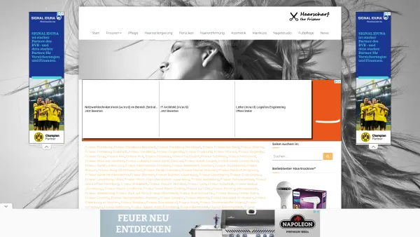 Website Screenshot: Hairstyle X-Press Magdeburg - Sitemap Friseur - Haarscharf - Ihr Frisör - Date: 2023-06-20 10:37:44