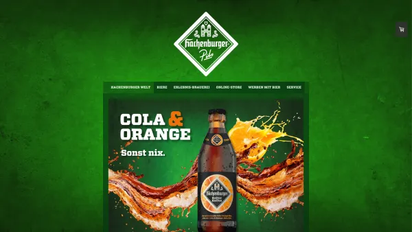 Website Screenshot: Hachenburger Erlebnisbrauerei - Hachenburger - Home - Westerwald-Brauerei - wir hopfen nur das Beste! - Date: 2023-06-20 10:37:44