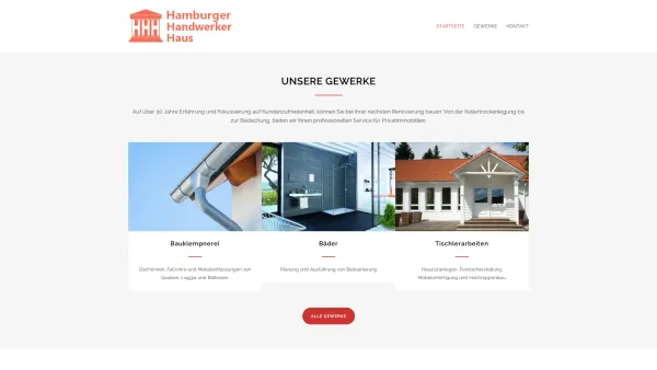 Website Screenshot: Hamburger Handwerkhaus Michael Manke - HOME • Hamburger Handwerkerhaus - Date: 2023-06-20 10:37:47