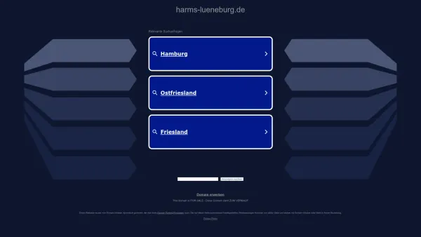 Website Screenshot: HARMS Bürotechnik + Einrichtung - harms-lueneburg.de - Diese Website steht zum Verkauf! - Informationen zum Thema harms lueneburg. - Date: 2023-06-20 10:37:47