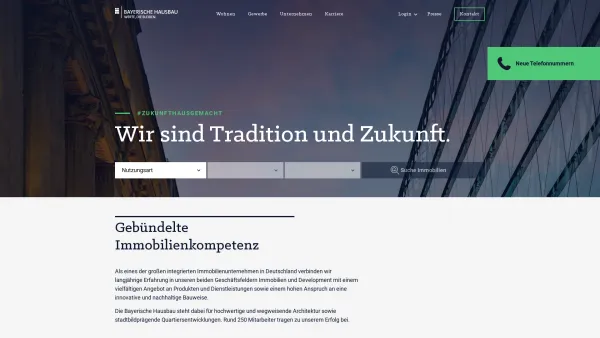 Website Screenshot: Bayerische Hausbau GmbH & Co. KG - Werte, die bleiben | Bayerische Hausbau - Date: 2023-06-20 10:42:03